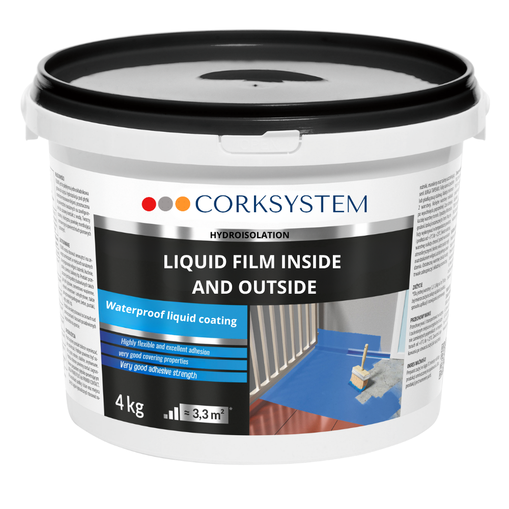 Pro-Foil Liquid Membrane – 4kg (approx. 3.3m2) - Waterproof Coating for Indoor & Outdoor Use – Bathroom, Kitchen, Balcony & Terrace