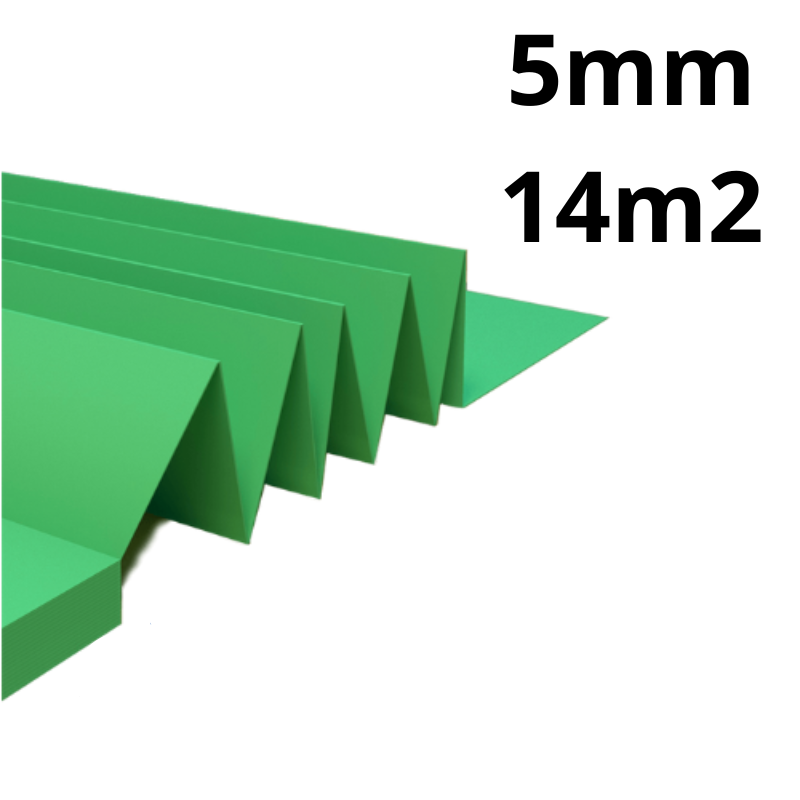 Underlay Quick XPS 5mm - Thermal Insulation - Laminate/Wood Flooring - 7-49m2 (75.34-527.43 sqft) - High Quality