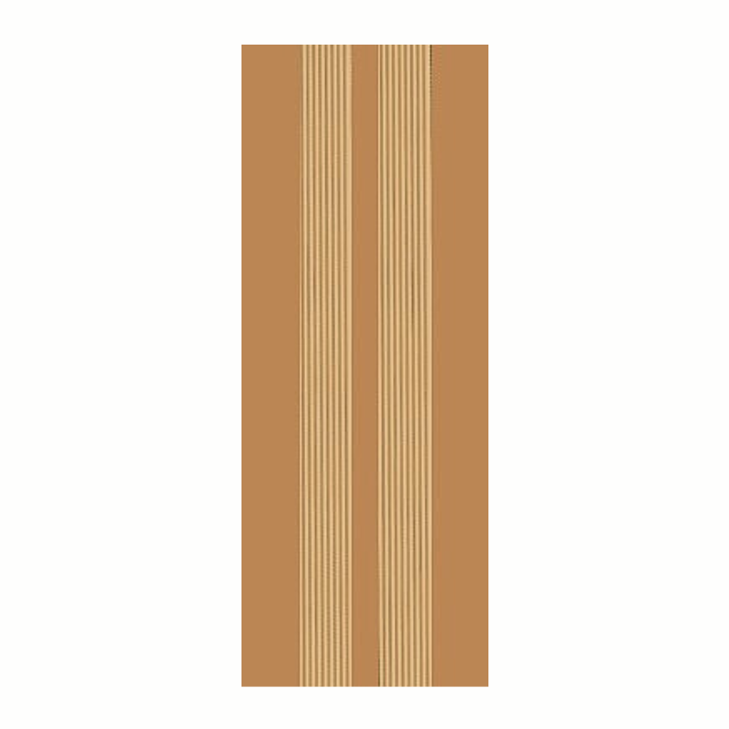 Beige anti-slip self-adhesive angle stair nosing, enhances step visibility and provides secure footing on stairs