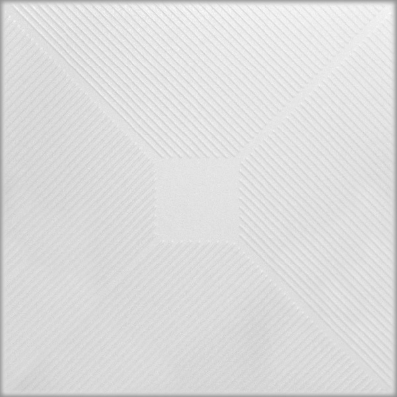 White 10: Decorative Ceiling & Wall Panels - 2m2 (21.52 sqft) - 8 Panels
