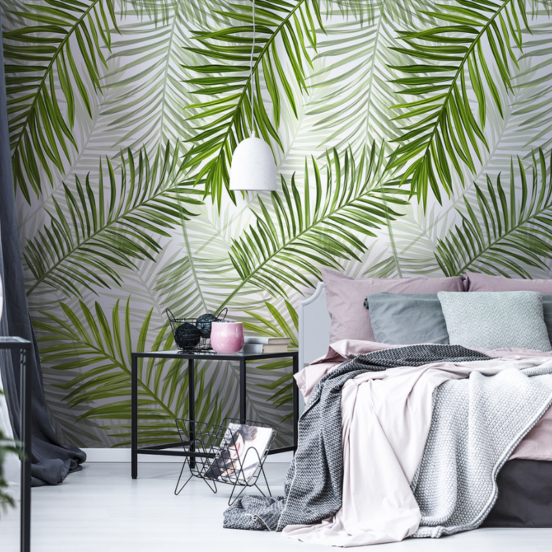 Deacoratvie Wall Panels -  Palm Leafs -  3.25m2 (34.98sqft) - 9 Panels