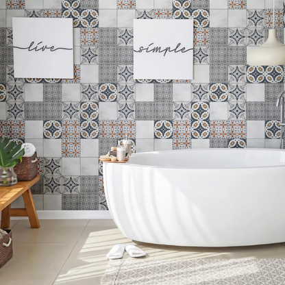 Deacoratvie Wall Panels - Patchwork -  3.25m2 (34.98sqft) - 9 Panels