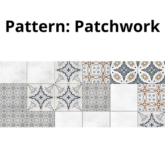 Deacoratvie Wall Panels - Patchwork -  3.25m2 (34.98sqft) - 9 Panels