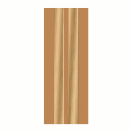 Beige anti-slip self-adhesive angle stair nosing, enhances step visibility and provides secure footing on stairs