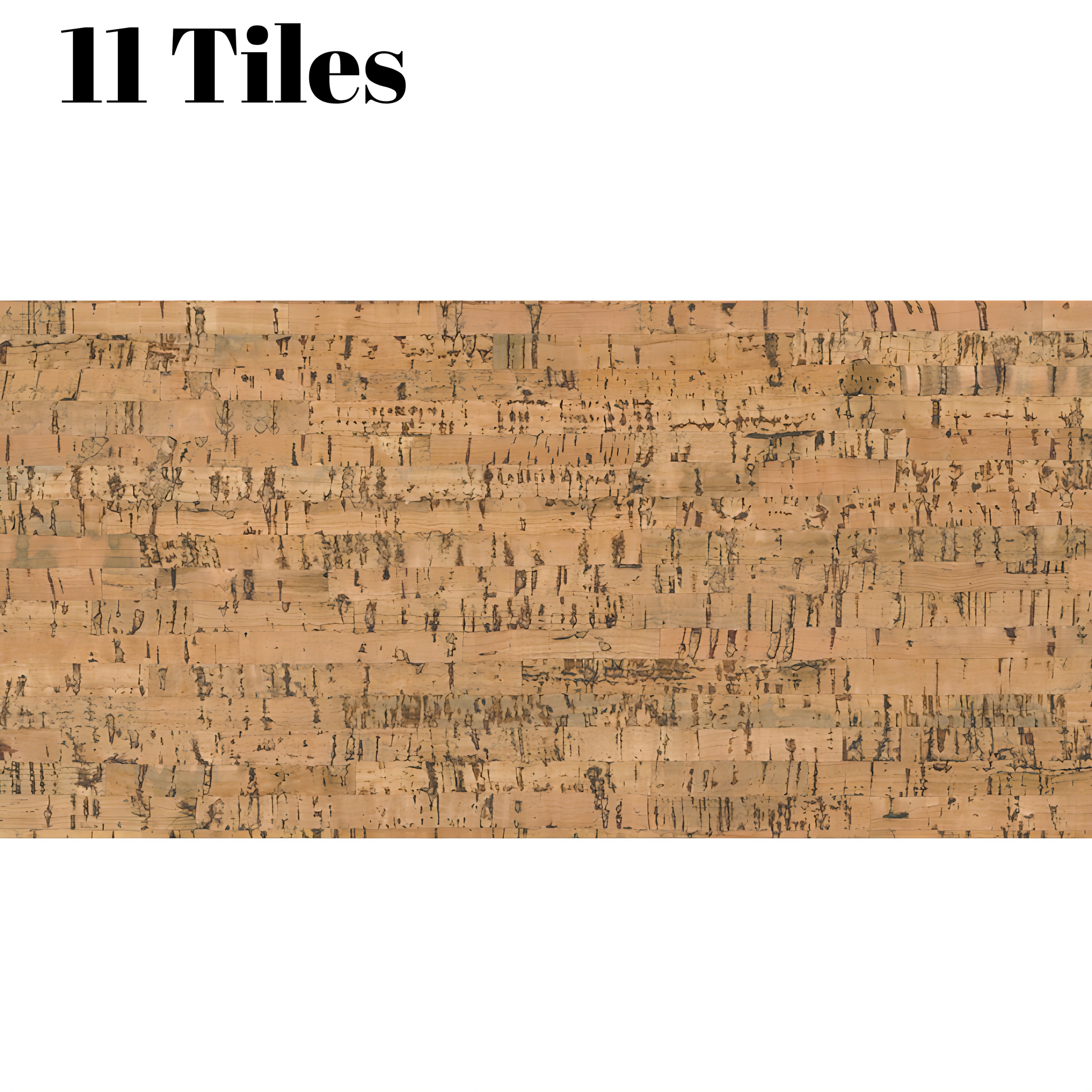 Natural canvas decorative cork wall tiles covering 1.98m², acoustic insulation with elegant neutral finish for contemporary interiors
