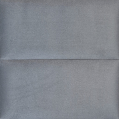 “Upholstered wall panel 600x300 mm pale grey velvet finish UV resistant single panel”