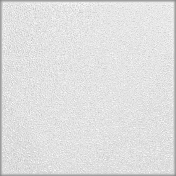 White decorative 3D textured ceiling and wall panels, modern interior design, set of 8 panels, 2 square meters coverage