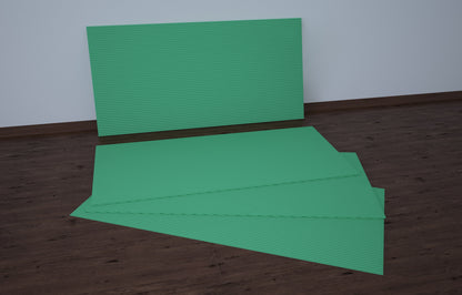 alt="10mm XPS underlay providing thermal insulation for laminate and wood flooring, covering 4.8m² (51.66 sqft), easy to install.