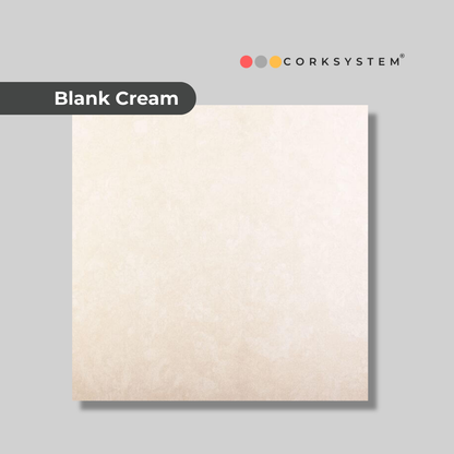 White Blank (Cream): Decorative Ceiling & Wall Panels - 2m2 (21.52 sqft) - 8 Panels