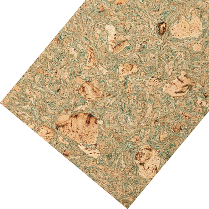 Decorative Cork Wall Tiles - Green - 1 Tile - 0.18m2 (1.94sqft)