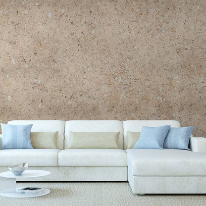 Decorative Cork Wall Tiles - Cream - Sample - 1 Strip