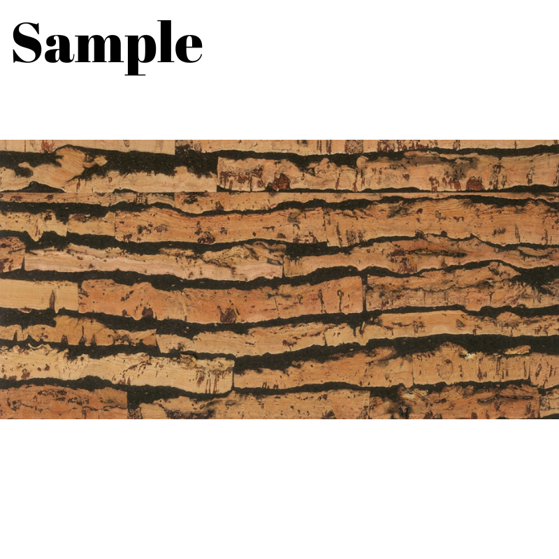 Decorative Cork Wall Tiles - Tigre - Sample - 1 Strip