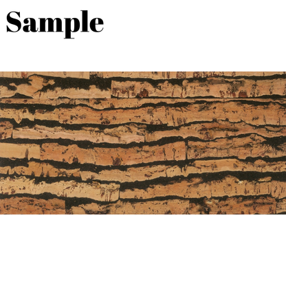 Decorative Cork Wall Tiles - Tigre - Sample - 1 Strip