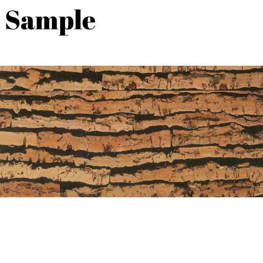 Decorative Cork Wall Tiles - Tigre - Sample - 1 Strip