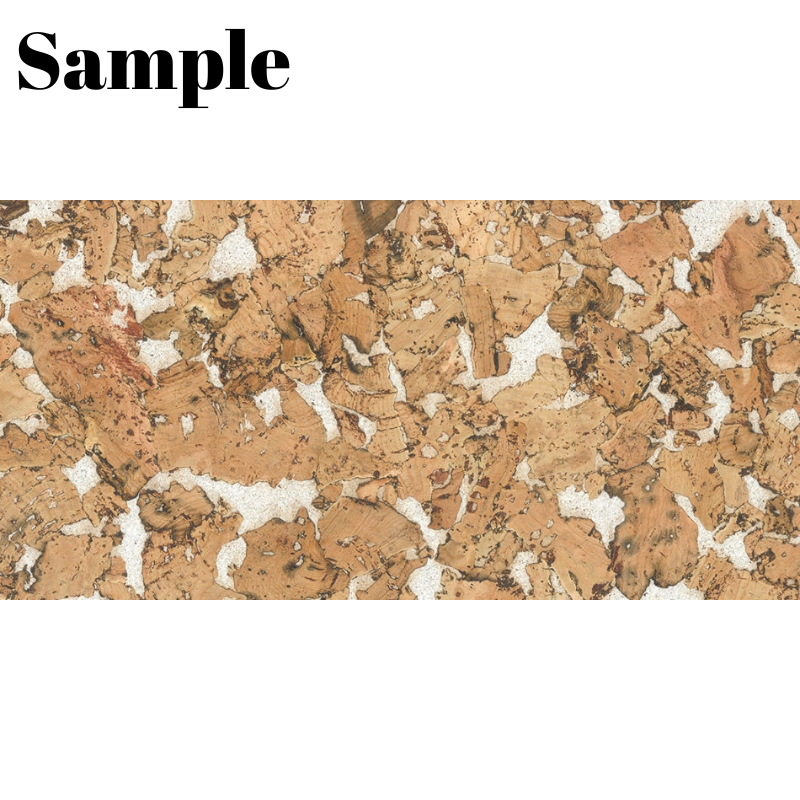 Decorative Cork Wall Tiles - Beige - Sample - 1 Strip