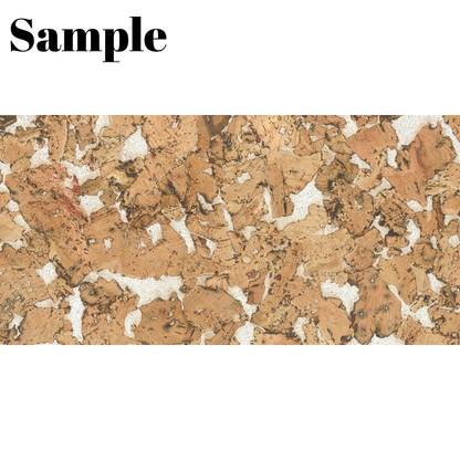 Decorative Cork Wall Tiles - Beige - Sample - 1 Strip