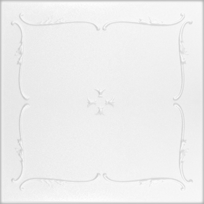 White 7: Decorative Ceiling & Wall Panels - 2m2 (21.52 sqft) - 8 Panels
