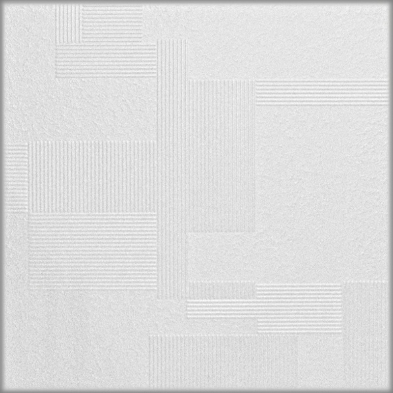 White 9: Decorative Ceiling & Wall Panels - 2m2 (21.52 sqft) - 8 Panels