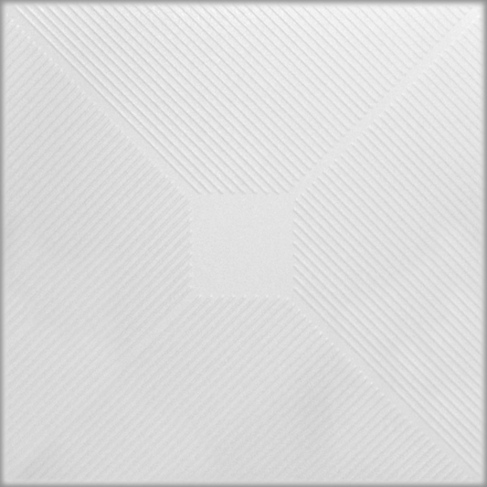 White 10: Decorative Ceiling & Wall Panels - 2m2 (21.52 sqft) - 8 Panels